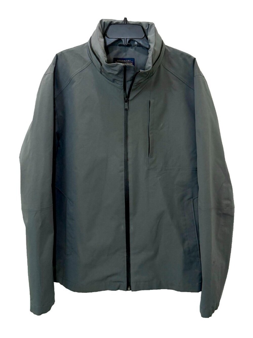 Pendleton Men's XL Gray Lightweight Full Zip Seam Seal Hooded Softshell Jacket
